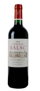 Château Balac - CHATEAU BALAC CRU BOURGEOIS - Rouge - 2015