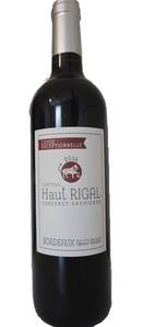 Château Haut Rigal  - Cuvée Exceptionnelle 100% Cabernet Sauvignon Bordeaux - Rouge - 2020