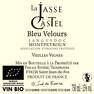LA JASSE CASTEL - Bleu velours - Rouge - 2020
