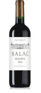 Château Balac - BALAC RESERVE - Rouge - 2016