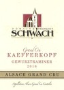 Domaine François Schwach - PREMIUM Gewurztraminer Grand Cru KAEFFERKOPF - Blanc - 2016
