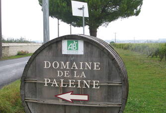 L'entrée du Domaine de la Paleine
