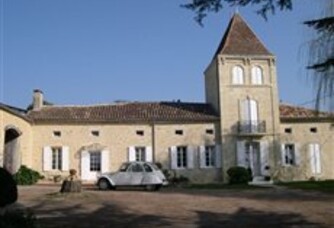 La vieille bâtisse du Château Gaury Balette