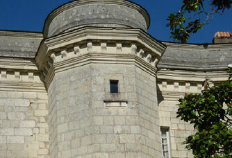 Vue sur le Château de Parnay